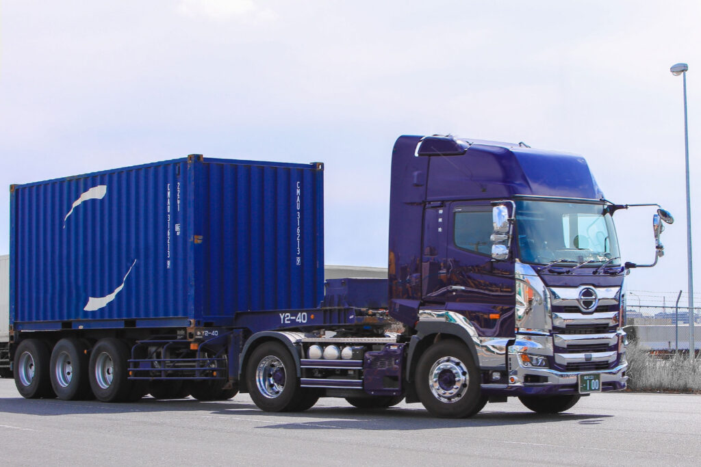 海上コンテナ専用20Fシャーシ